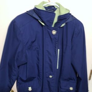 Men’s Tommy Hilfiger windbreaker/rain coat blue